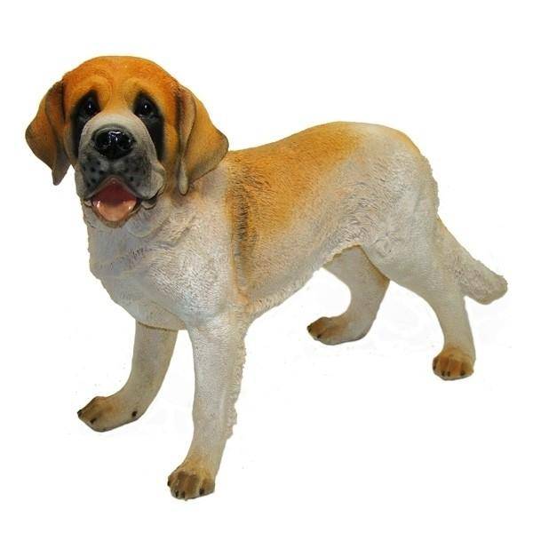 Садовая фигура из полистоуна"Сенбернар"L61W25H48см 81-6744 фото 1 — Egidius.ru