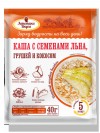 Каша с семенами льна, грушей и кокосом 5 шт по 40г 8-2-011 фото 2 &mdash; Egidius.ru