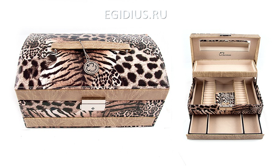 Шкатулка для ювелирных украшений "Calvani" 25*16*13см 110-689 фото 1 &mdash; Egidius.ru