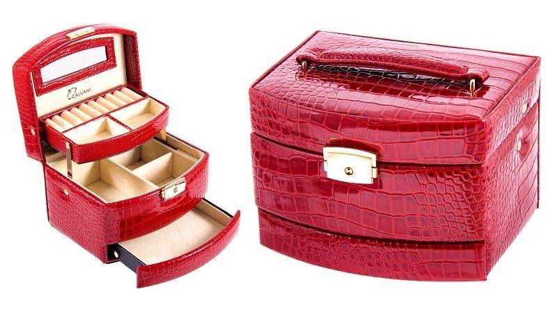 Шкатулка для ювелирных украшений Calvani 16*13*12см  115-219 фото 1 — Egidius.ru