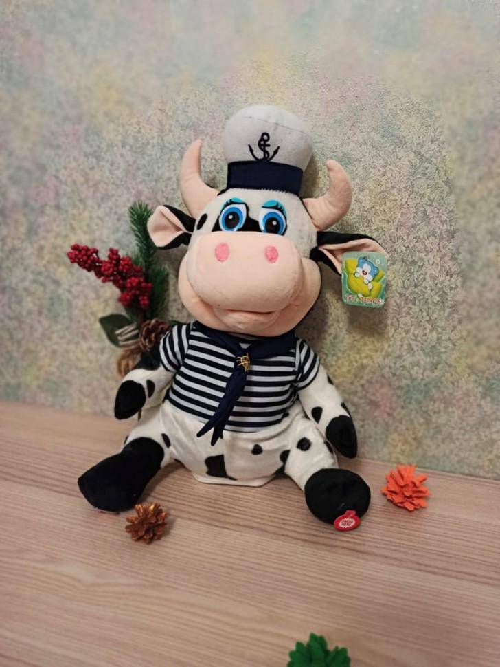 Поющая и танцующая игрушка Бык "Юнга" 6 песен, символ года 2021 280-871 фото 1 &mdash; Egidius.ru