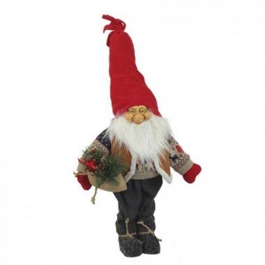 Игрушка мягконабивная &quot;Санта&quot;, 28х19х65см 84-0087 — Egidius.ru