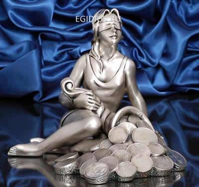 Статуэтка "Богиня удачи с Рогом Изобилия" 400-054 фото 1 &mdash; Egidius.ru