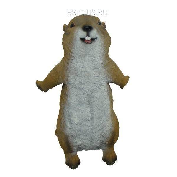 Садовая фигура из полистоунаСусликL18W14H31,5см 81-6484 фото 1 — Egidius.ru