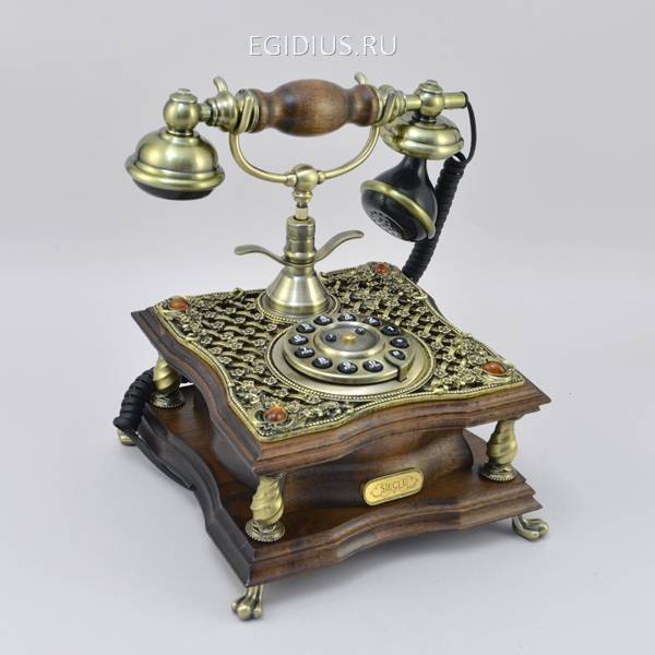 Ретро телефон 21*21*25.5 30-0201 фото 1 — Egidius.ru
