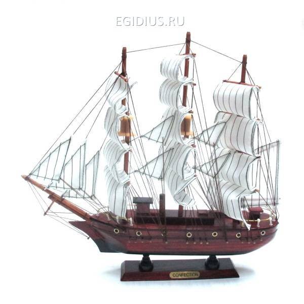 Корабль "Сonfection", L34,5см 81-0573 фото 1 — Egidius.ru
