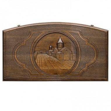 Настольная игра: Нарды резные &quot;Гарни - Гегард 2&quot; 60, Ohanyan 4-2-000 — Egidius.ru