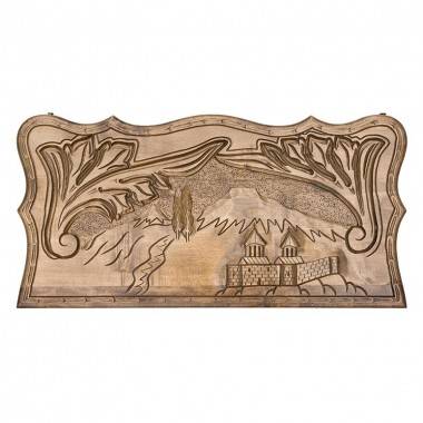 Настольная игра: Нарды резные &quot;Арарат и Хорвирап&quot;, Petrosyan 4-2-133 — Egidius.ru