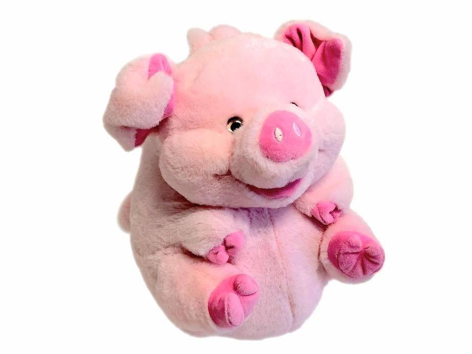 Упаковка для подарков Свинка (в ассортименте) S21 28см,  1800 гр  281-174 фото 1 &mdash; Egidius.ru