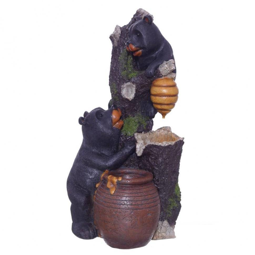 Фонтан декоративный "Медвежата", L34,5 W32 H70,5 см 81-2416 фото 1 — Egidius.ru