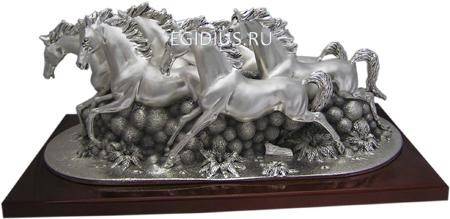 Композиция "Табун лошадей" 404-023 фото 1 &mdash; Egidius.ru