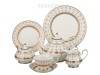 Чайно-десертный сервиз на 12 персон 40 пр."анхель" 1250/400/250/200 мл. 322-047 фото 1 — Egidius.ru