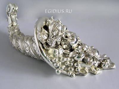 Статуэтка "Рог изобилия с фруктами" 400-055 фото 1 &mdash; Egidius.ru