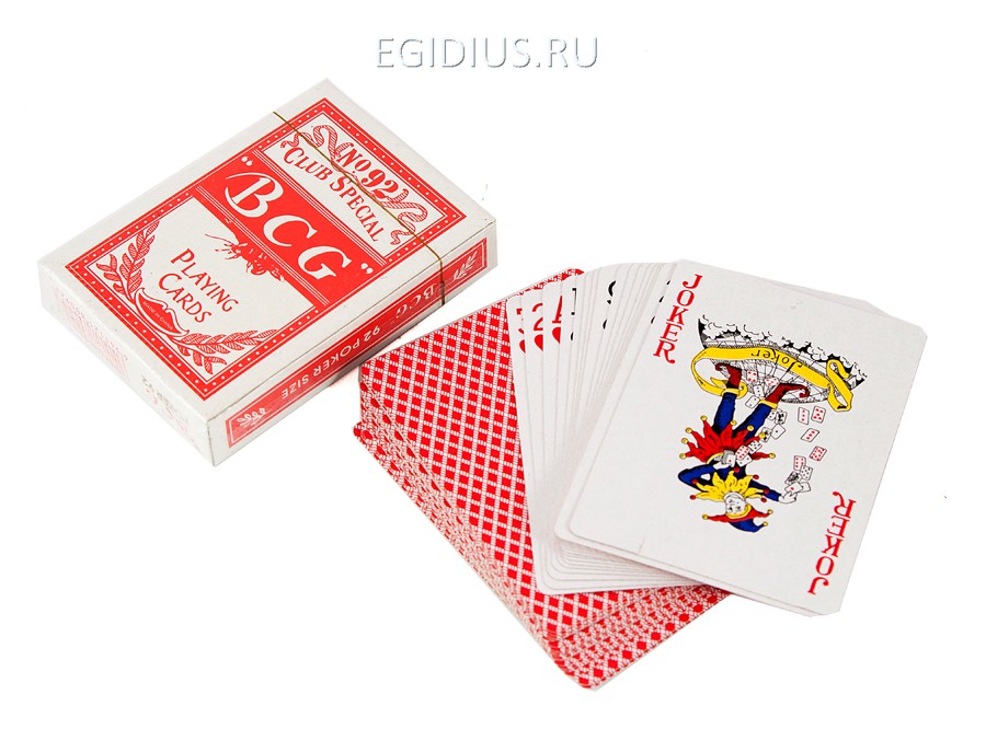 Карты  игральные  116-418 фото 1 &mdash; Egidius.ru