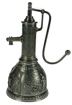 Графин-фонтан с пневмо-насосом для водки 24см 112-025 фото 1 &mdash; Egidius.ru