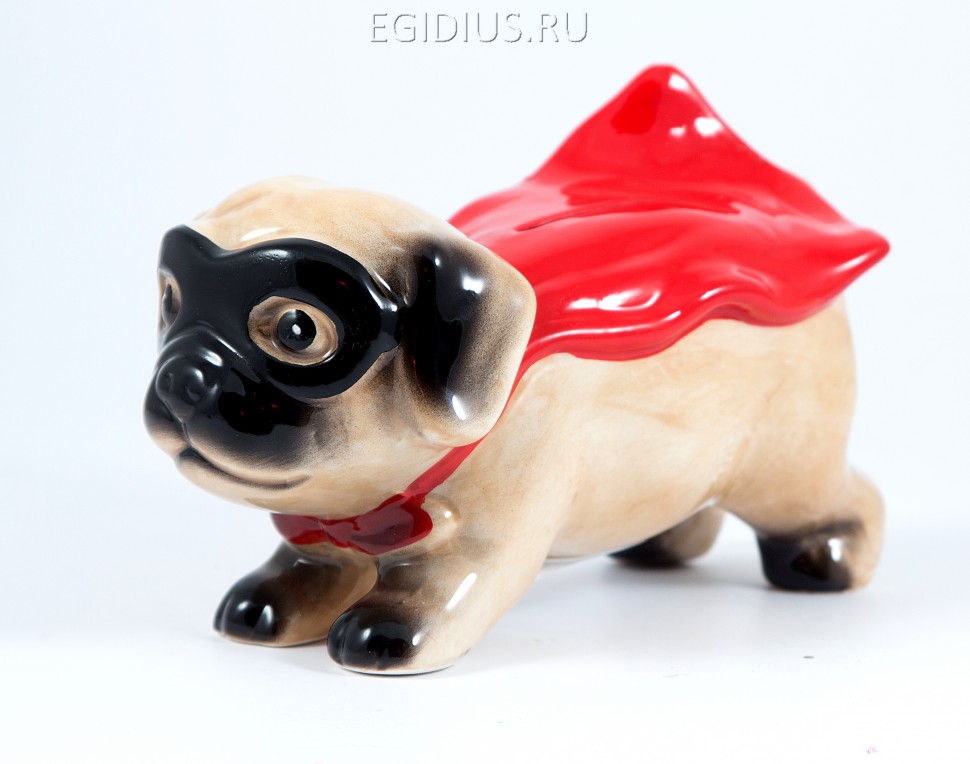 Копилка "Супер Собака" 19*9*12см  190-191 фото 1 — Egidius.ru