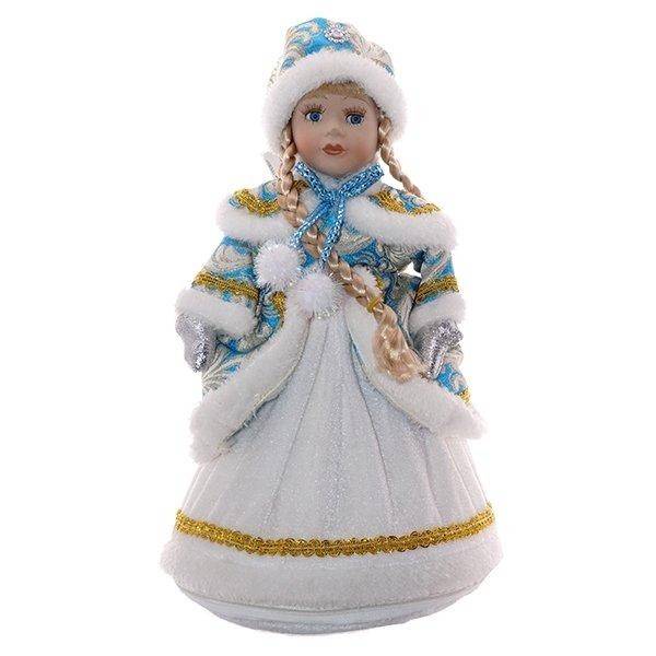 Снегурочка с ёмкостью для конфет, 17х17х38см 84-0170 фото 1 &mdash; Egidius.ru