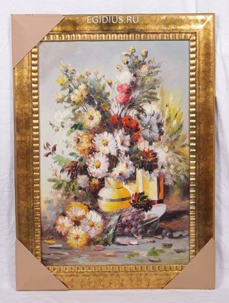 Картина "Цветы в вазе" 319-224 фото 1 &mdash; Egidius.ru