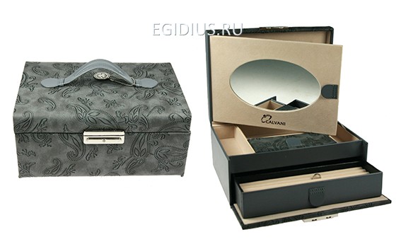 Шкатулка для ювелирных украшений "Calvani" 26*18*12см 110-695 фото 1 — Egidius.ru