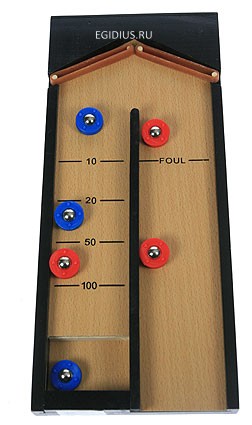 Игра настольная "Керлинг" 41*18*3см  116-407 фото 1 &mdash; Egidius.ru