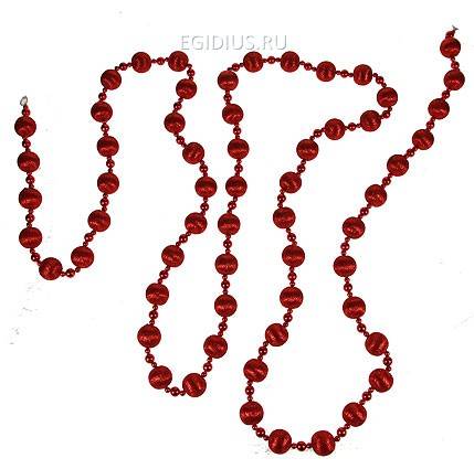 Декоративное украшение Бусы 270см 152-310 фото 1 — Egidius.ru