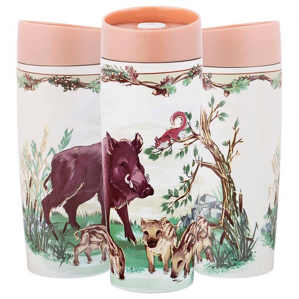 Термокружка "охота" 400 мл.  332-843 фото 1 — Egidius.ru