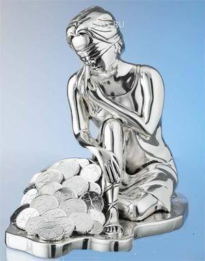 Статуэтка "Богиня удачи с рогом изобилия" 400-056 фото 1 &mdash; Egidius.ru