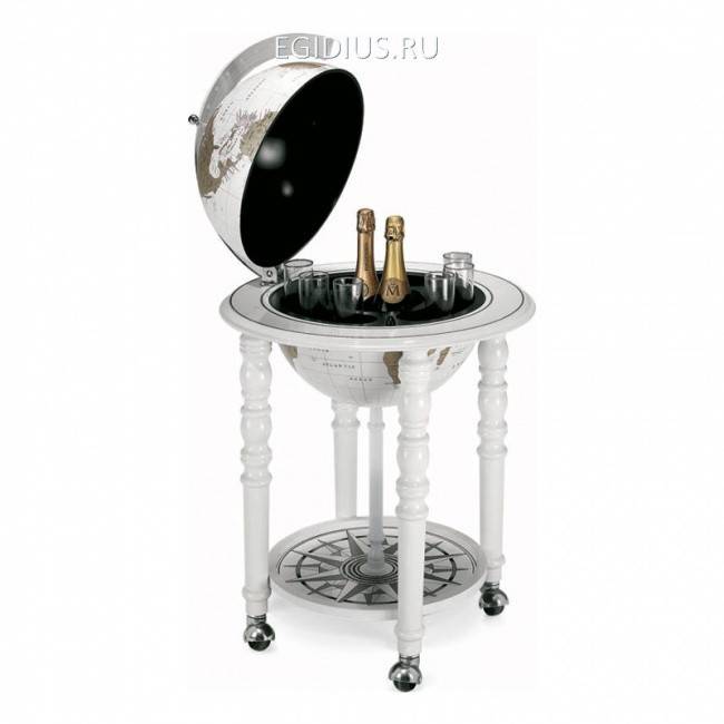 Глобус-бар с совр.картой, сфера 40см,h.92см 700-036 фото 1 — Egidius.ru