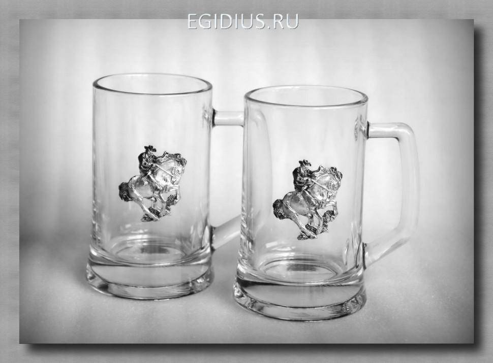 Набор пивных кружек 55299 "Ковбой"   300мл.   72-0047 фото 1 &mdash; Egidius.ru