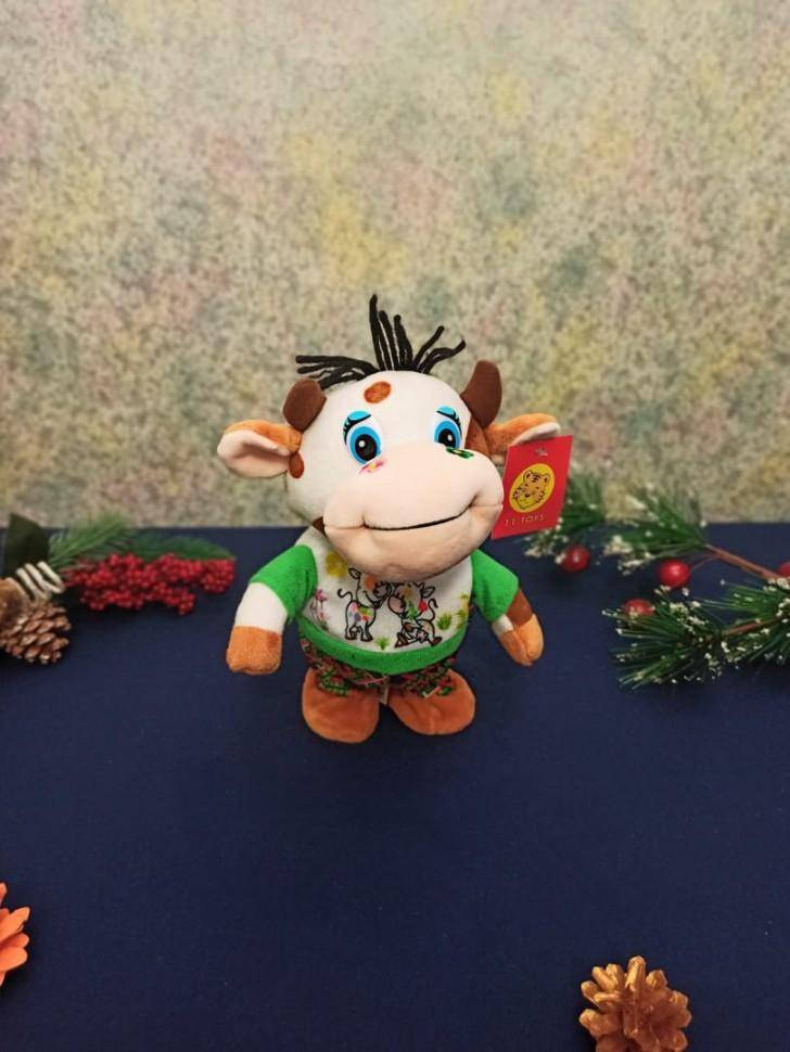Интерактивная игрушка Бык-Игрушка-повторюшка, символ года бык 2021, 280-876 фото 1 &mdash; Egidius.ru