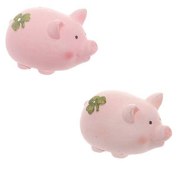 Копилка "Свинка", L10 W7 H6,3см, 2в 82-0553 фото 1 — Egidius.ru