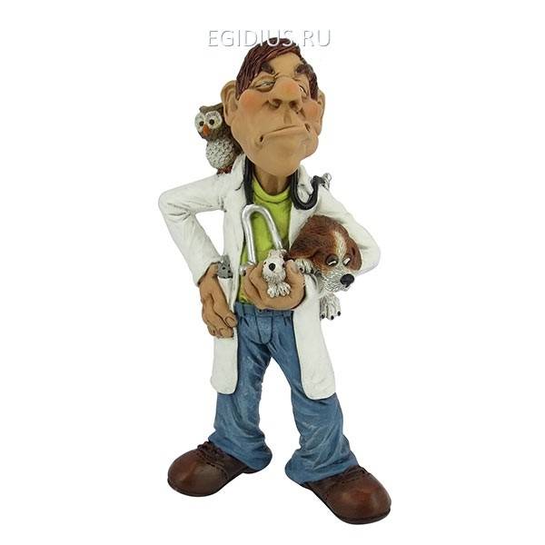 Фигурка декоративная Ветеринар, L10 W5,5 H16,5 см 81-0828 фото 1 — Egidius.ru
