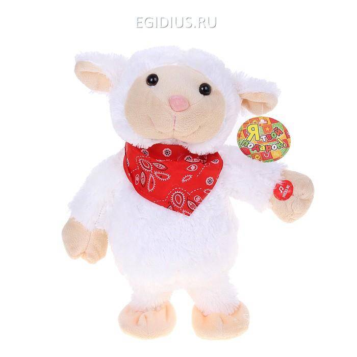 Мягкая игрушка механическая "Баран" ходит, за голову берешь кричит  805-019 фото 1 — Egidius.ru