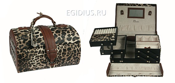 Шкатулка для ювелирных украшений "Calvani" 26*22*15см 110-696 фото 1 — Egidius.ru