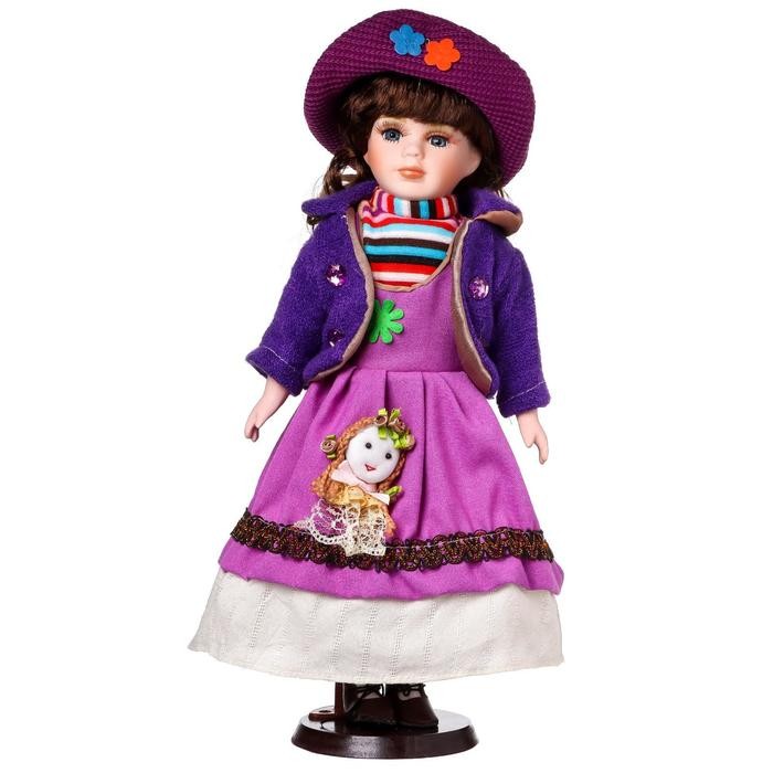 Кукла коллекционная фарфоровая Диана 41см 108-036 фото 1 — Egidius.ru