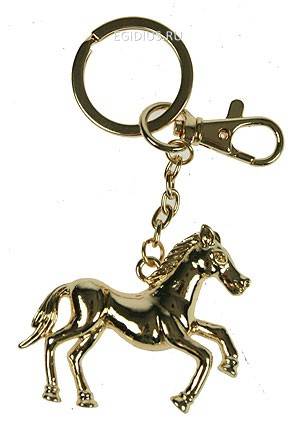 Брелок для сумочки и ключей Лошадь 150-008 фото 1 — Egidius.ru