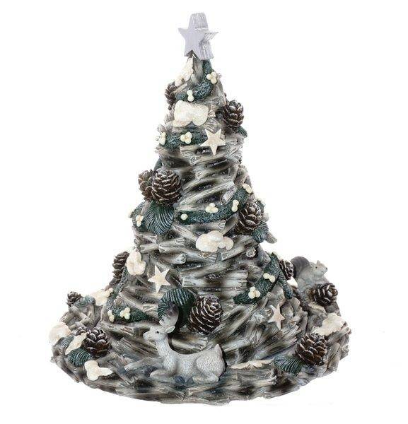 Фигурка декоративная  с музыкой и функцией движения  "Ёлка", 15,5х15,5х18,5см 84-0405 фото 1 &mdash; Egidius.ru