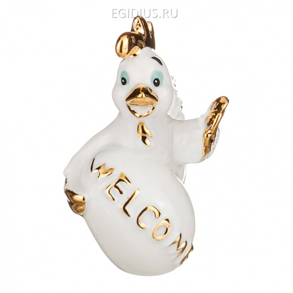 Фигурка "welcome" высота=9 см.  332-154 фото 1 &mdash; Egidius.ru