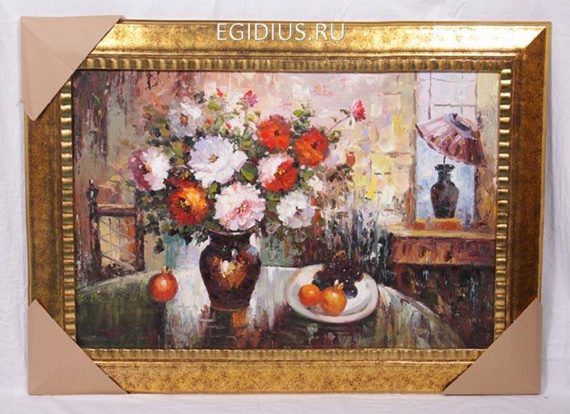Картина "Цветы" 319-225 фото 1 &mdash; Egidius.ru