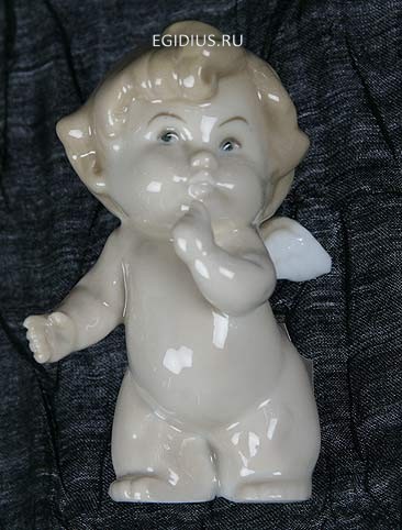 Статуэтка "Ангелочек", фарфор 113-008 фото 1 — Egidius.ru
