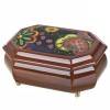 Шкатулка декоративная (для ювелирных украшений) "Цветочная поляна" 16*11,5*7см. 405-313 фото 1 — Egidius.ru