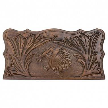 Настольная игра: Нарды резные &quot;Волк&quot;, Petrosyan 4-2-134 — Egidius.ru