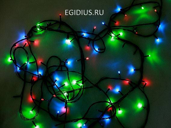Ёлочная электрогирлянда, 100 ламп 400см 150-304 фото 1 — Egidius.ru