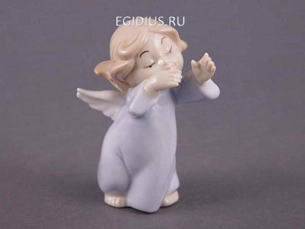 Фигурка "ангелочек" высота=9 см 320-217 фото 1 — Egidius.ru