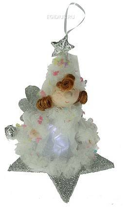 Новогодняя фигурка "Карамельная фея" 16*18*20см  150-825 фото 1 &mdash; Egidius.ru