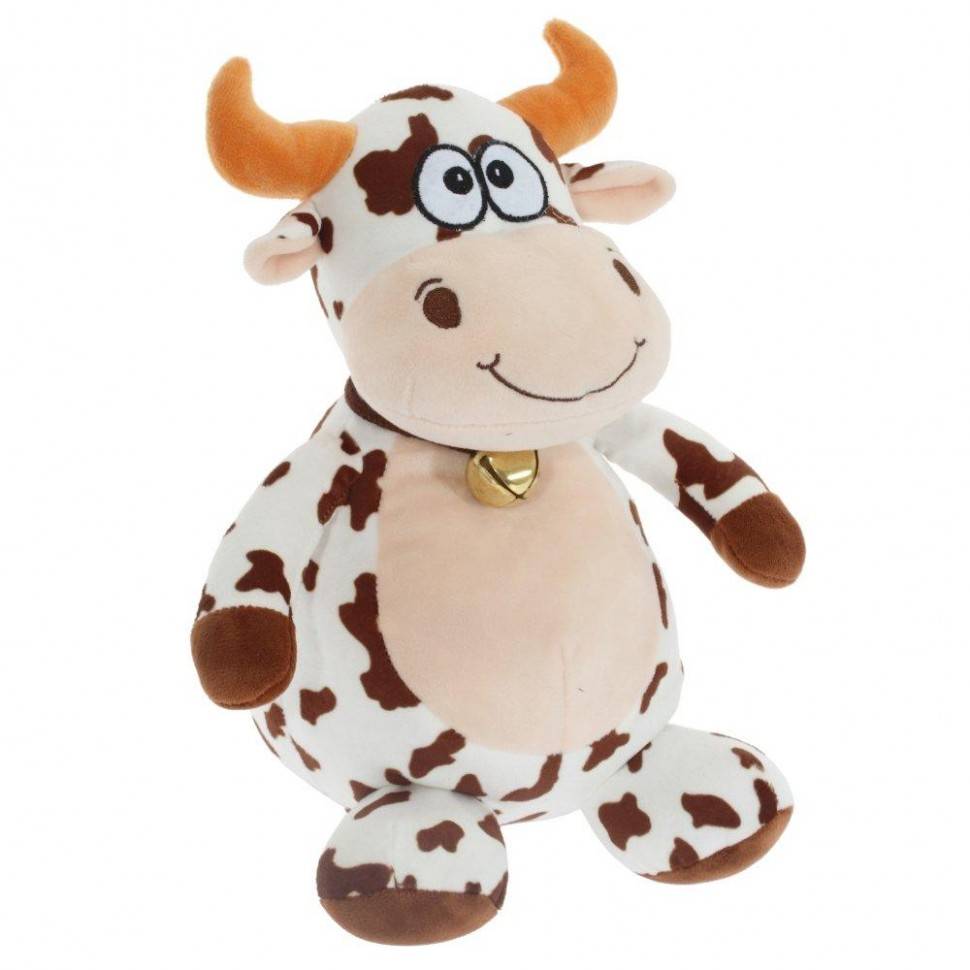 Игрушка набивная "Бычок", L30 W27 H48 см 82-1367 фото 1 — Egidius.ru