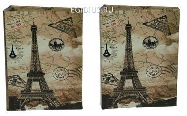Фотоальбом-фолиант Эйфелева башня 18*14*5см 108-209 — Egidius.ru