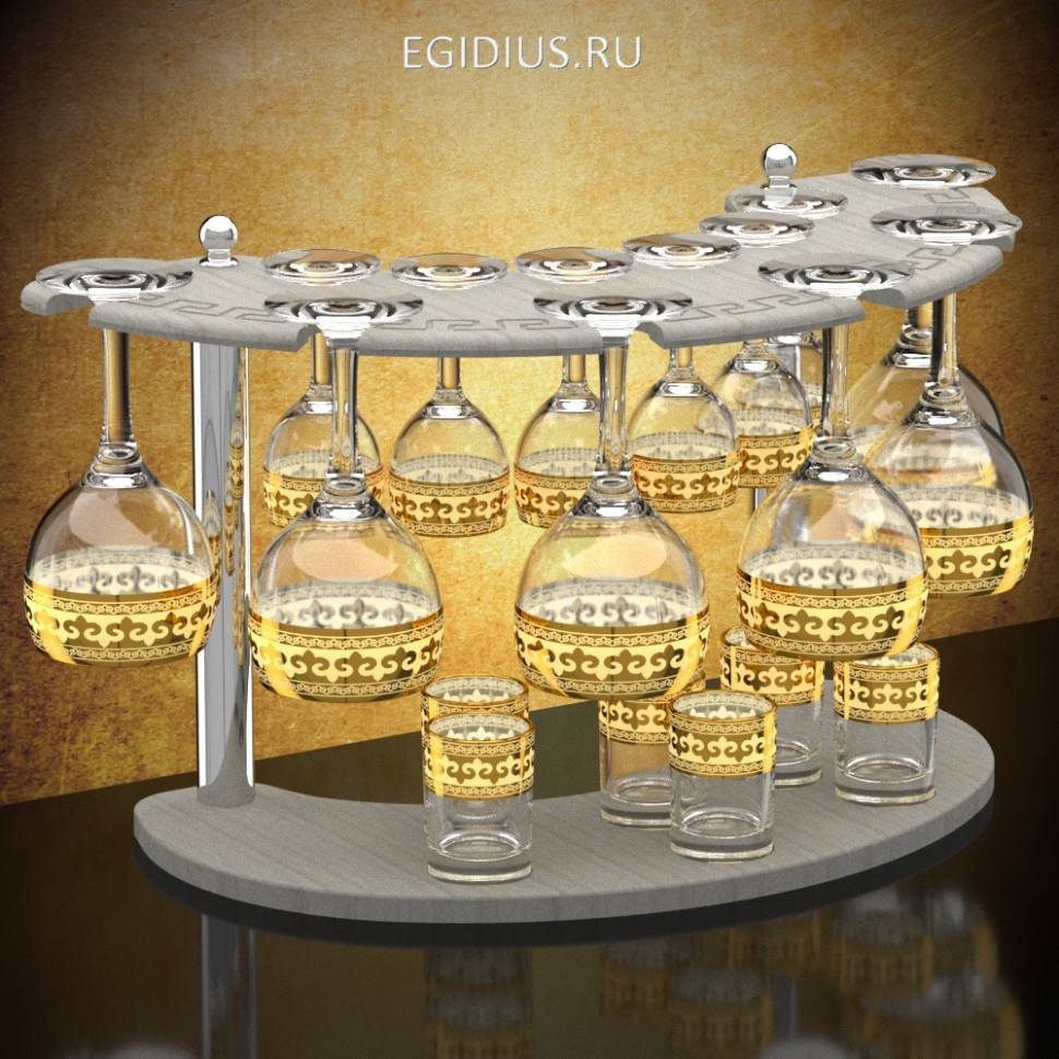 Мини-бар 18 предметов 411 Византия (светлый) 71-0043 фото 1 &mdash; Egidius.ru