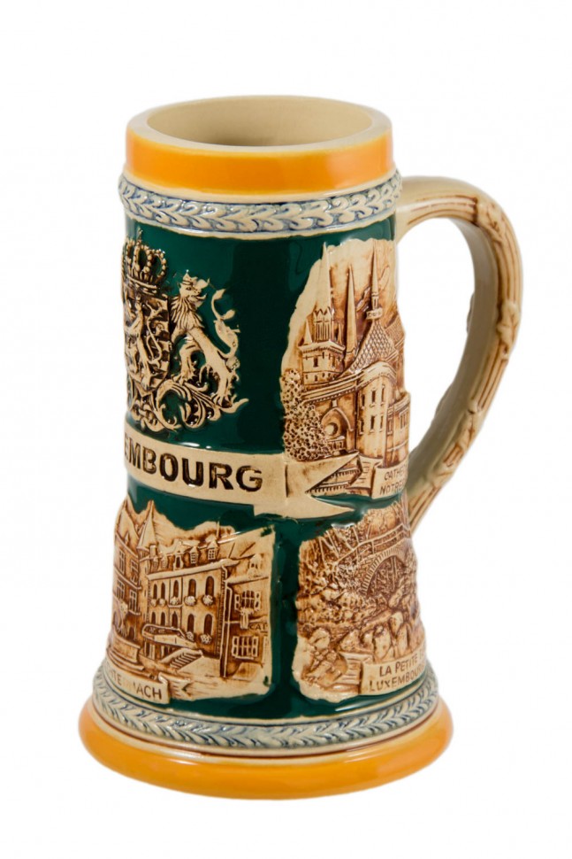 Пивная кружка коллекционная Люксембург 20см, 850мл  111-235 фото 1 &mdash; Egidius.ru