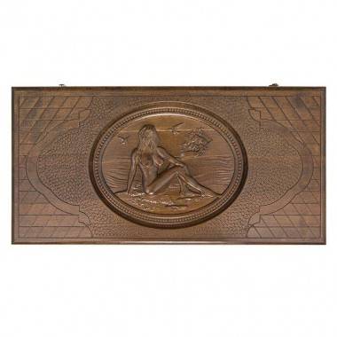 Настольная игра: Нарды резные &quot;Шамирам&quot;, Ustyan 4-2-071 — Egidius.ru